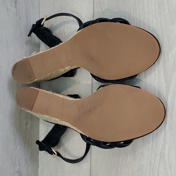 Cole Haan Women Jasmine Espadrille Wedge Ankle Strap Comfort shoes sandals 8 - Picture 11 of 14